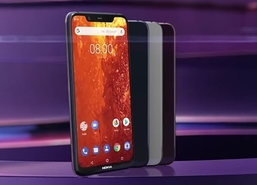 Nokia 8.1 ra mắt, thiết kế giống iPhone XR, có tai thỏ và cằm