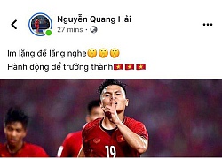 Quang Hải: "Im lặng để lắng nghe, hành động để trưởng thành"