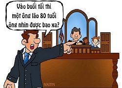 Sáng cười: Thị lực siêu đẳng của nhân chứng khiến luật sư choáng váng