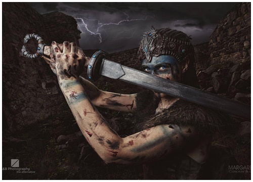 Senua đầy ma mị trong bộ ảnh cosplay game Hellblade