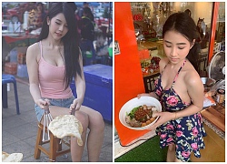 3 hotgirl chỉ bán cá, nướng bánh, bán mỳ mà dân mạng ngất ngây về độ gợi cảm và xinh đẹp