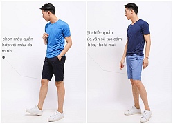 Bí quyết chọn quần short nam cho chàng trai có chiều cao khiêm tốn