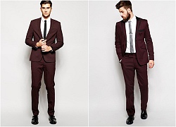 Burgundy suit : Để diện đẹp và diện đúng