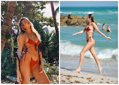 Candice Swanepoel khoe dáng thon đáng kinh ngạc