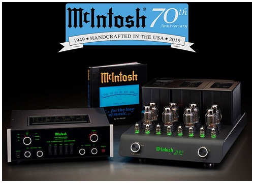 McIntosh MC2152/C70 - bộ amplifier và preamplifier kỷ niệm 70 năm thành lập hãng