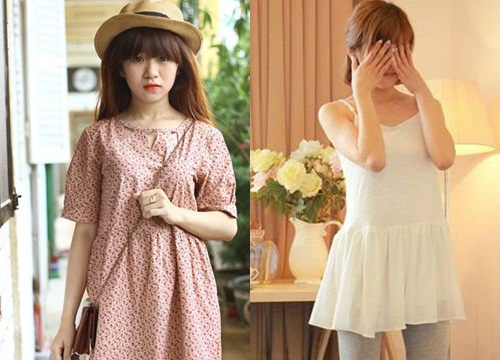 Những chiếc đầm dáng babydoll đẹp được hotgirl hàn yêu thích