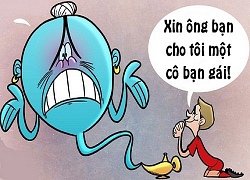 Tối cười: Khi Thần Đèn "bó tay" trước điều ước của FA