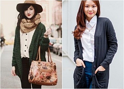 Áo khoác cardigan nữ đẹp đông cho nàng ấm áp