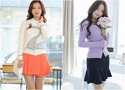 Áo khoác cardigan nữ mỏng đẹp cho nàng công sở dịu dàng đông