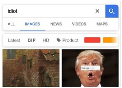 CEO Google phải giải thích vì sao hình ảnh của Tổng thống Donald Trump lại xuất hiện khi tìm kiếm từ khóa "idiot"