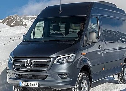 Chốt giá từ 1,22 tỷ, xe van Mercedes Sprinter tuyên bố thách thức địa hình