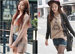 Đổi gió cùng áo khoác cardigan nữ dáng ngắn đẹp miễn chê đông