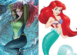 Hóa ra công chúa của "Aquaman" chính là phiên bản hiện đại của nàng tiên cá Ariel mà không ai hay!