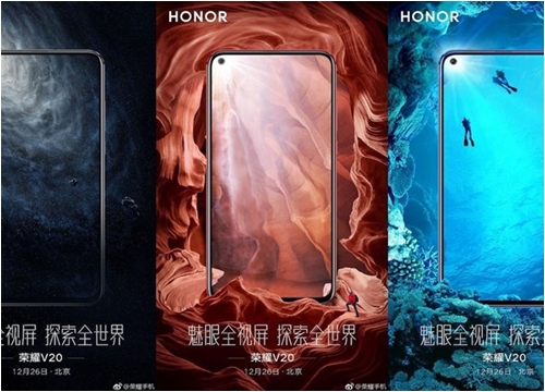 Honor V20 lộ ảnh mặt trước, có hỗ trợ nhận diện khuôn mặt