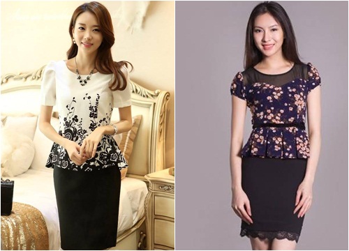 Khéo léo khoe dáng với chiếc đầm peplum đẹp đến nao lòng