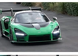 Không chỉ có Michael Fux, đại gia Mỹ này cũng sở hữu siêu phẩm McLaren Senna với bộ áo xanh lá độc đáo