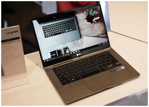 LG mang laptop siêu mỏng Gram mới đến CES 2019