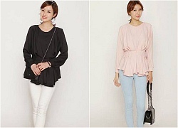 Ngắm BST áo sơ mi nữ dáng peplum đẹp cho ngày đi làm chốn công sở