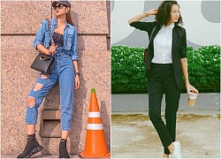 Street style sao Việt tuần qua: "Đả nữ" Ngô Thanh Vân diện suit cá tính, Minh Hằng nổi bật với quần jeans rách