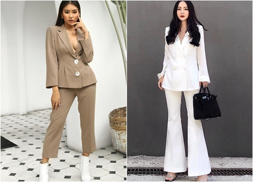 Suit - Street style của hotgirl Việt đang được ưa chuộng