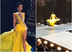 Video màn xoay váy gây náo động cộng đồng mạng trong đêm thi bán kết Miss Universe 2018