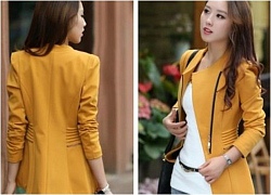 3 kiểu áo khoác blazer nữ đẹp form dáng Hàn Quốc đông