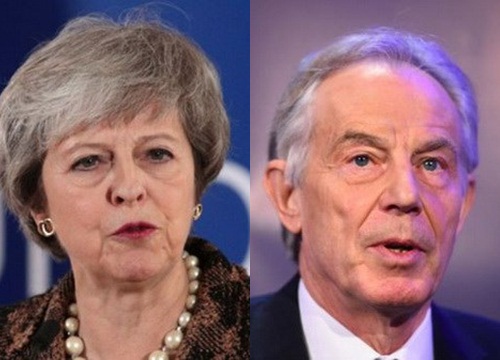 Brexit: Thủ tướng Anh xung đột với cựu thủ lĩnh Công đảng Tony Blair