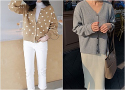 Cardigan hóa áo len chui đầu đang là mốt và với 4 công thức mix đồ sau, các nàng công sở nhất định phải thử