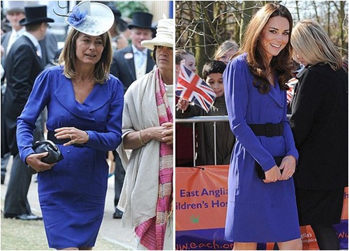 "Con nào mẹ nấy": Đến mẹ đẻ của Công nương Kate Middleton cũng mê mẩn style và diện y như con gái