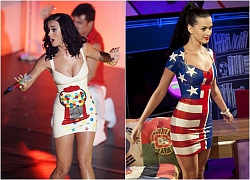 Katy Perry, 'nữ hoàng' của những chiếc đầm cao su bó khít cơ thể