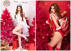 Mẫu Tây Andrea là &quot;bà già Noel&quot; gợi cảm nhất năm 2018?