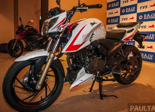 Ra mắt TVS Apache RTR200 4V Race Edition 2.0, giá 70 triệu đồng