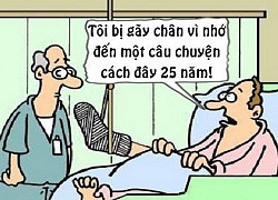 Sáng cười: Bệnh nhân gãy chân vì quá chậm hiểu