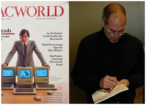 Tạp chí Macworld số đầu tiên với chữ ký của Steve Jobs có giá hơn 1,1 tỷ đồng