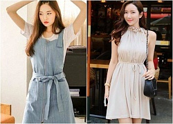 Thiết kế đầm công sở thắt lưng- item thời trang hot cho phái đẹp