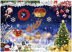 Trang trí noel thật bắt mắt