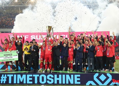 Vô địch AFF SUZIKI Cup 2018: Chủ tịch AFC chúc mừng đội tuyển Việt Nam