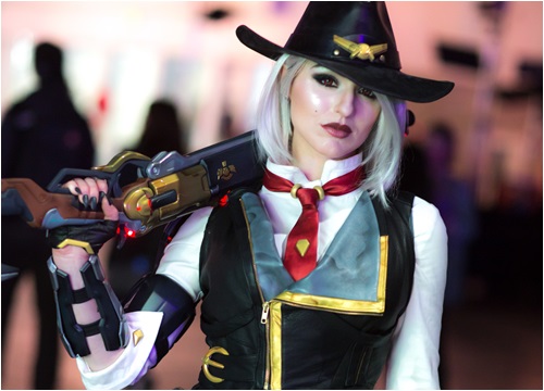 Bản cosplay official Blizzard dành cho Ashe Overwatch Hero