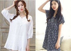 Bí kíp mặc đầm babydoll hàn quốc đẹp cho người thấp lùn khoe chân thon