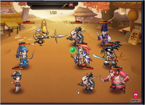 Đại Chiến Samurai VNG Game thẻ tướng có tạo hình đậm chất Samurai Nhật Bản cập bến Việt Nam