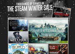 "Giảm giá sập sàn" Steam Winter Sale sẽ diễn ra vào ngày mai, cùng với giải thưởng "di" thường niên