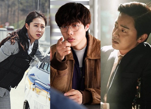 'Hit and Run': Poster cá nhân cùng loạt ảnh mới của Jo Jung Suk, Gong Hyo Jin và Ryu Jun Yeol