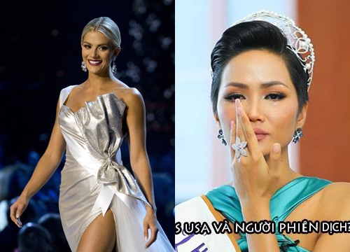 Khán giả "chửi" Miss USA và người phiên dịch, H'Hen Niê lên tiếng khiến ai cũng phải nể phục