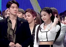 Tình cờ đứng cạnh nhau, Jennie và Sehun gây sốt vì đẹp cực phẩm và trông như cặp đôi nhà tài phiệt lên nhận giải