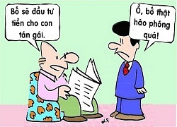 Tối cười: Lý do bố đầu tư cho con trai tán gái