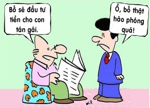 Tối cười: Lý do bố đầu tư cho con trai tán gái