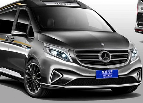 Vulcanus của Italdesign là phiên bản siêu sang của Mercedes V-Class dành cho Trung Quốc