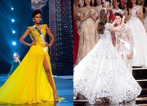 Xuất sắc lọt vào top 5 Miss Universe, Phạm Hương "nhường" danh hiệu "Hoa hậu quốc dân" cho H'Hen Niê