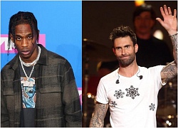 Bạn trai rapper của Kylie Jenner biểu diễn cùng với Maroon 5 tại Super Bowl 2019