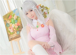 Chiêm ngưỡng cosplay Emilia xinh đẹp nhất dải ngân hà